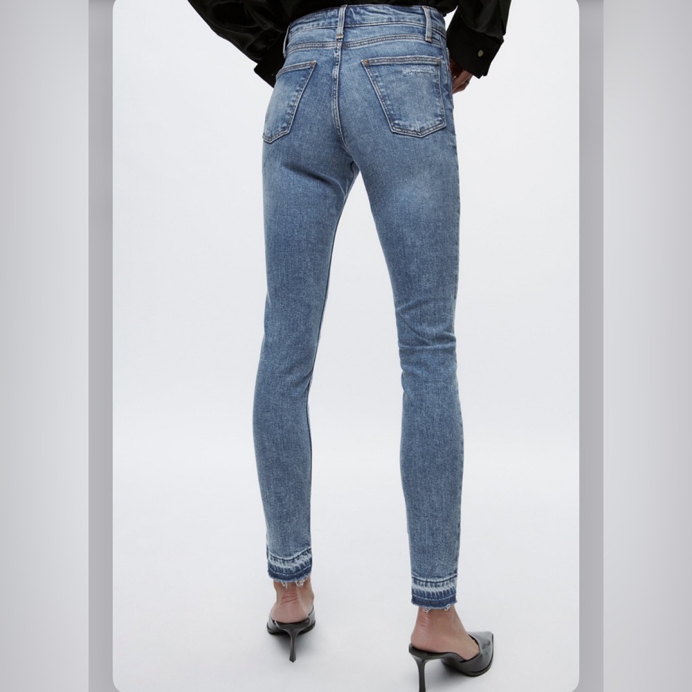 ZW MID-RISE SKINNY JEANS - Picture 4 of 7